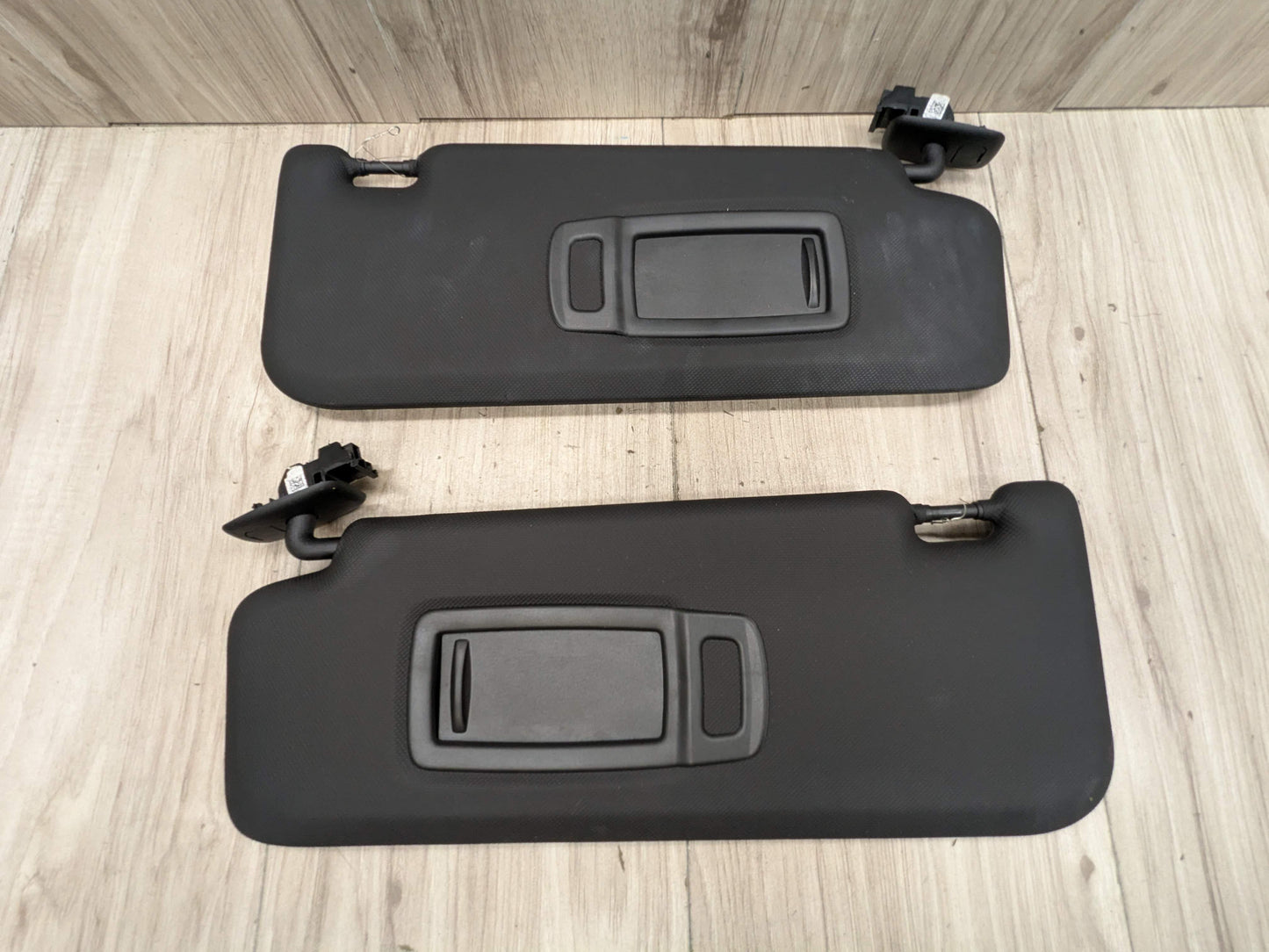 18-24 OEM BMW G01 G02 F97 F98 X3 X4 X3M X4M Left Right Sun Visor SET Black