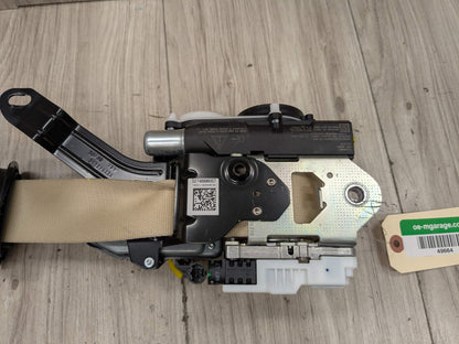 OEM BMW F97 F98 G01 G02 X3 X4 FRONT Right Passenger Seat Belt Retractor BEIGE