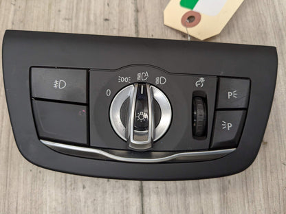 18-24 OEM BMW G01 G02 X3 X4 Headlight Switch Control Panel Light Module BLACK