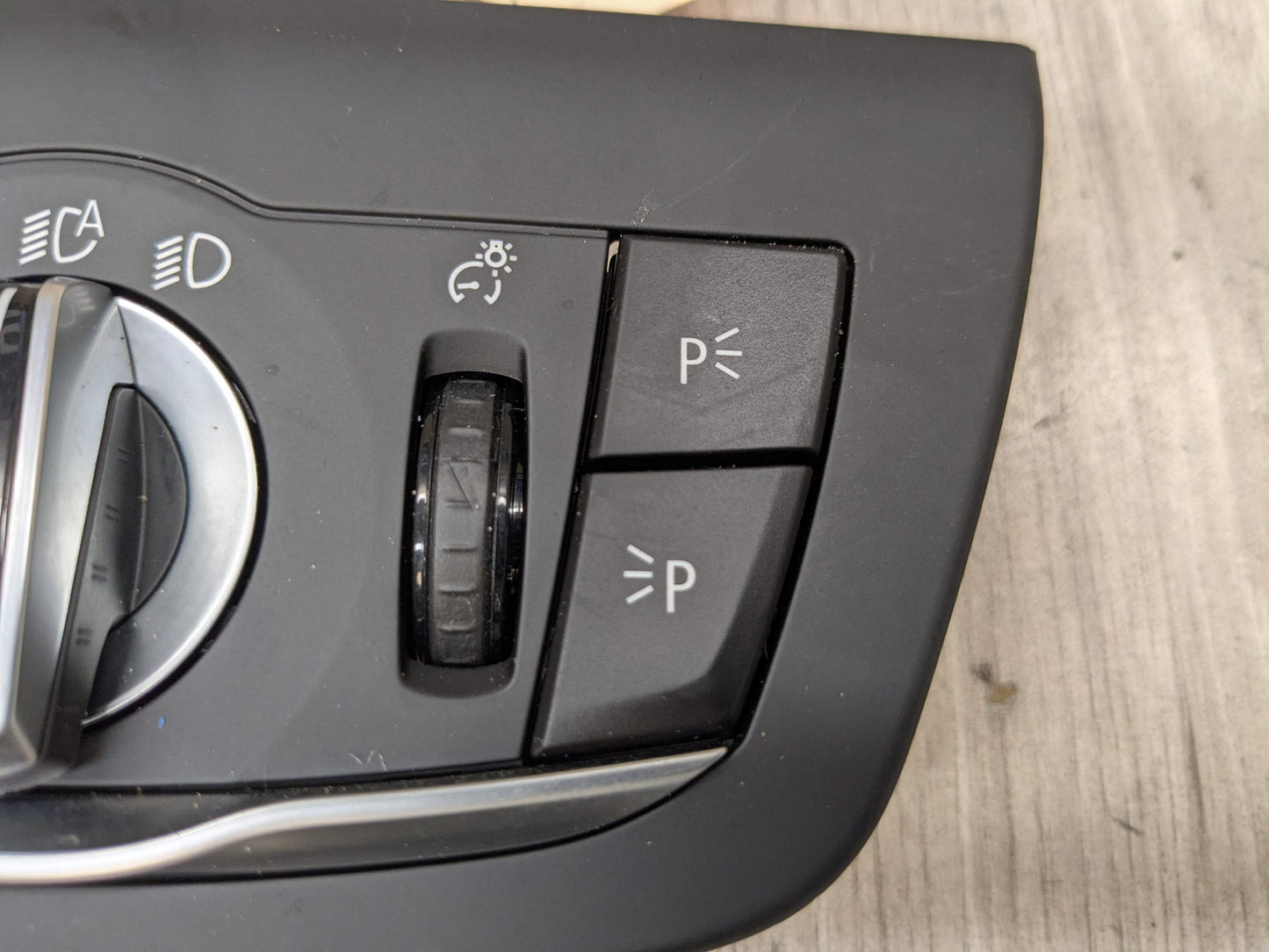 18-24 OEM BMW G01 G02 X3 X4 Headlight Switch Control Panel Light Module BLACK
