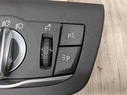 18-24 OEM BMW G01 G02 X3 X4 Headlight Switch Control Panel Light Module BLACK