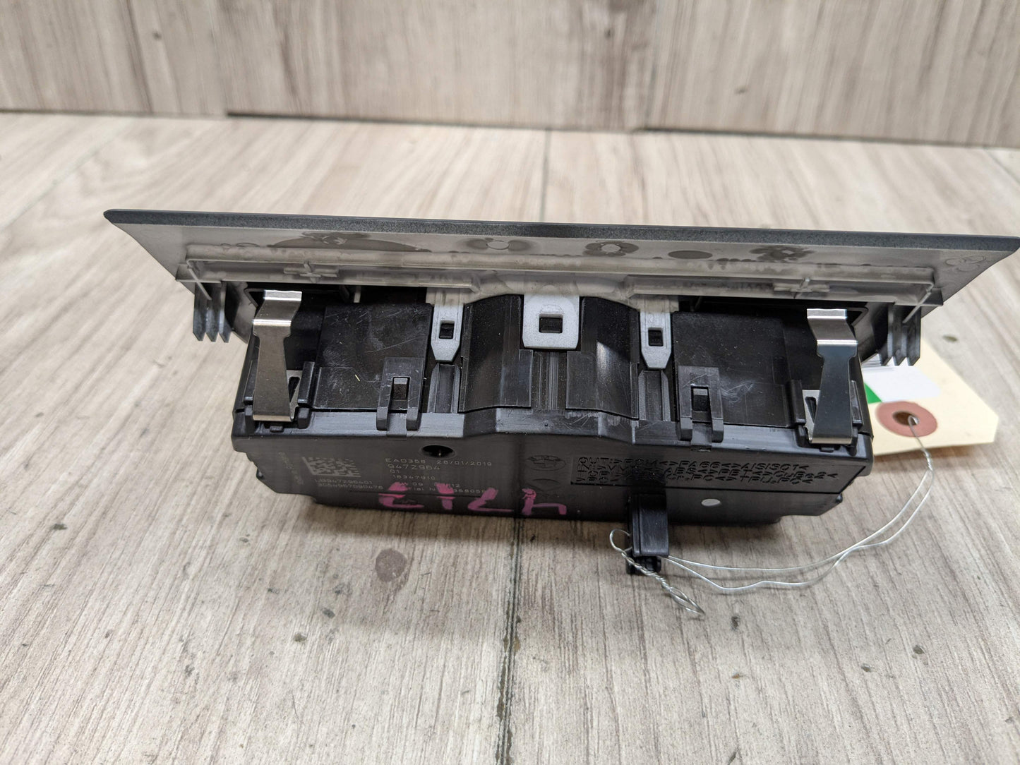 18-24 OEM BMW G01 G02 X3 X4 Headlight Switch Control Panel Light Module BLACK