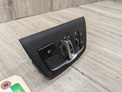 18-24 OEM BMW G01 G02 X3 X4 Headlight Switch Control Panel Light Module BLACK