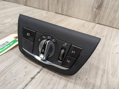 18-24 OEM BMW G01 G02 X3 X4 Headlight Switch Control Panel Light Module BLACK
