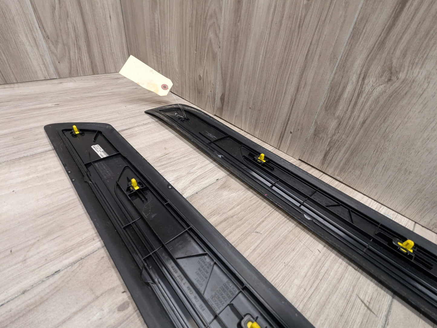 OEM BMW F32 Front Left Right Door Sill Entrance Molding Scuff Plate Trim PAIR
