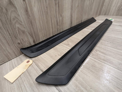OEM BMW F32 Front Left Right Door Sill Entrance Molding Scuff Plate Trim PAIR