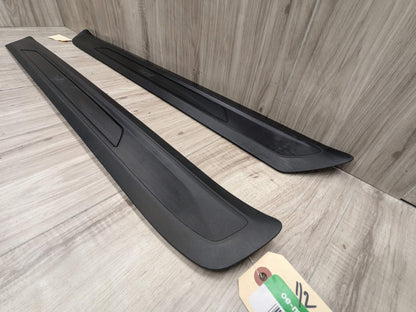 OEM BMW F32 Front Left Right Door Sill Entrance Molding Scuff Plate Trim PAIR