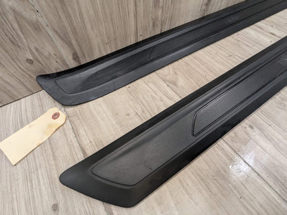 OEM BMW F32 Front Left Right Door Sill Entrance Molding Scuff Plate Trim PAIR
