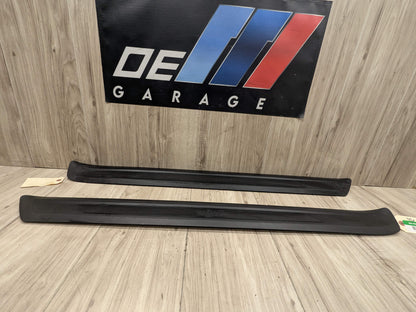 OEM BMW F32 Front Left Right Door Sill Entrance Molding Scuff Plate Trim PAIR