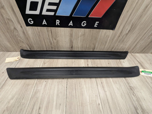 OEM BMW F32 Front Left Right Door Sill Entrance Molding Scuff Plate Trim PAIR