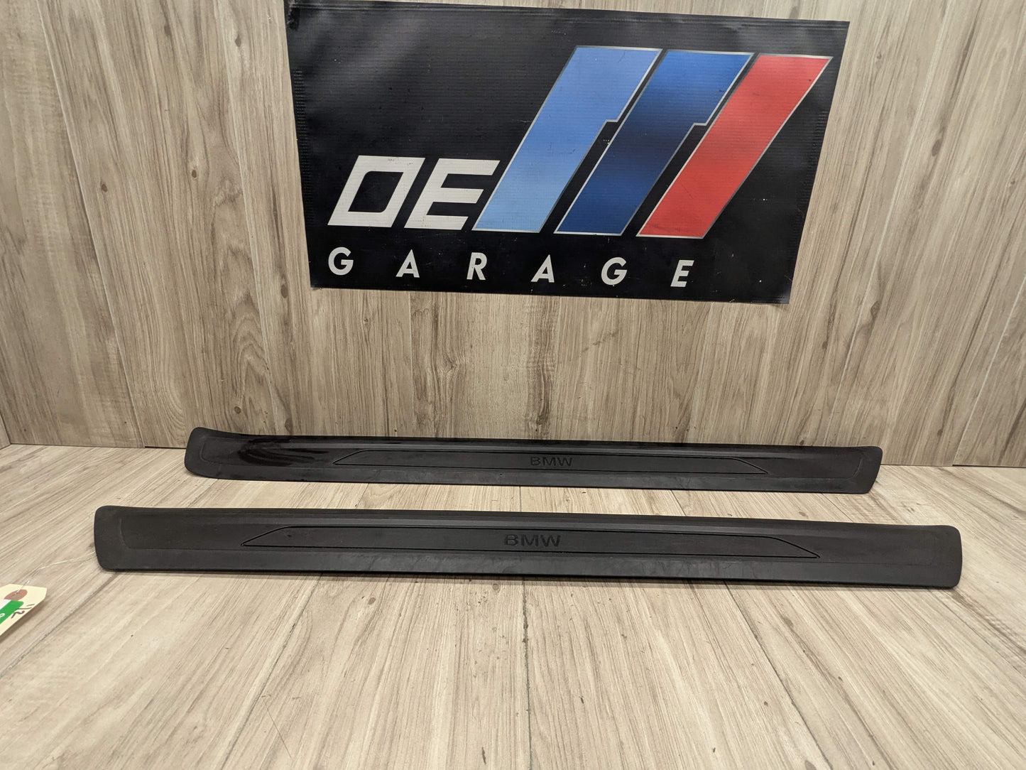 OEM BMW F32 Front Left Right Door Sill Entrance Molding Scuff Plate Trim PAIR