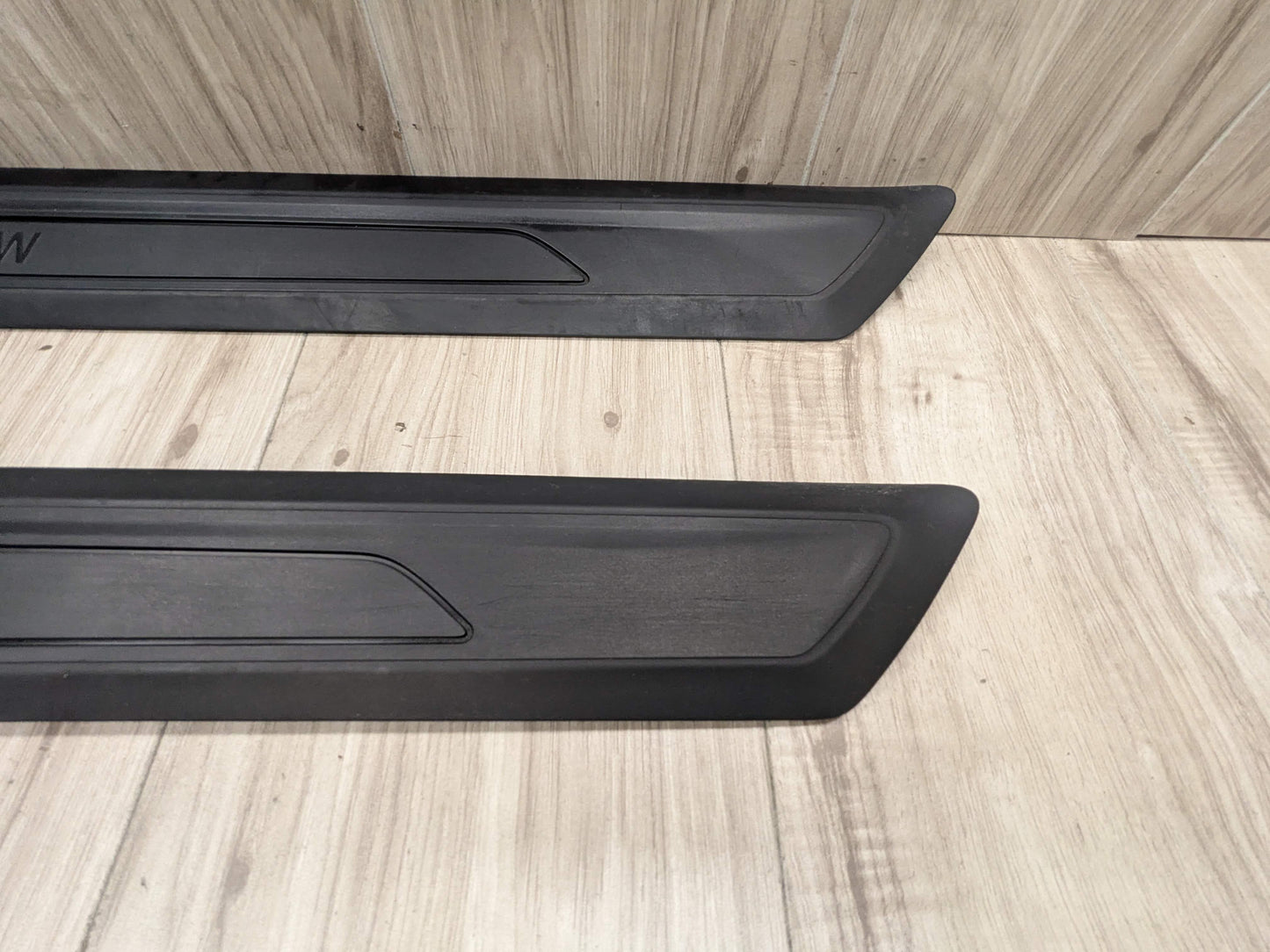 OEM BMW F32 Front Left Right Door Sill Entrance Molding Scuff Plate Trim PAIR