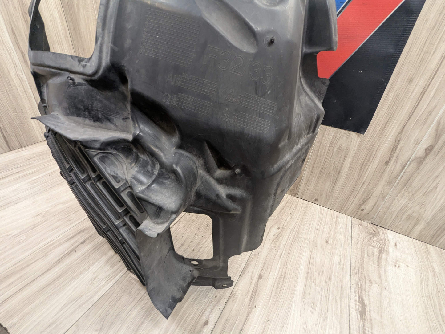 OEM BMW F32 F33 F36 Right Passenger Fender Liner Wheel Splash Shield Frontward