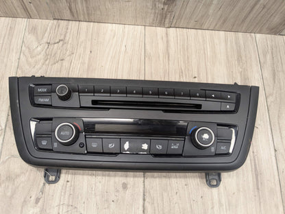 *12-17 OEM BMW F30 F31 F32 F34 AC Heater Control Panel Radio Media Buttons
