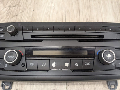 *12-17 OEM BMW F30 F31 F32 F34 AC Heater Control Panel Radio Media Buttons