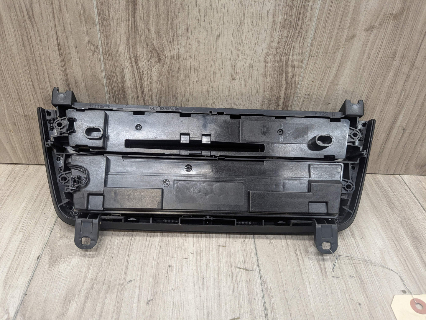 *12-17 OEM BMW F30 F31 F32 F34 AC Heater Control Panel Radio Media Buttons