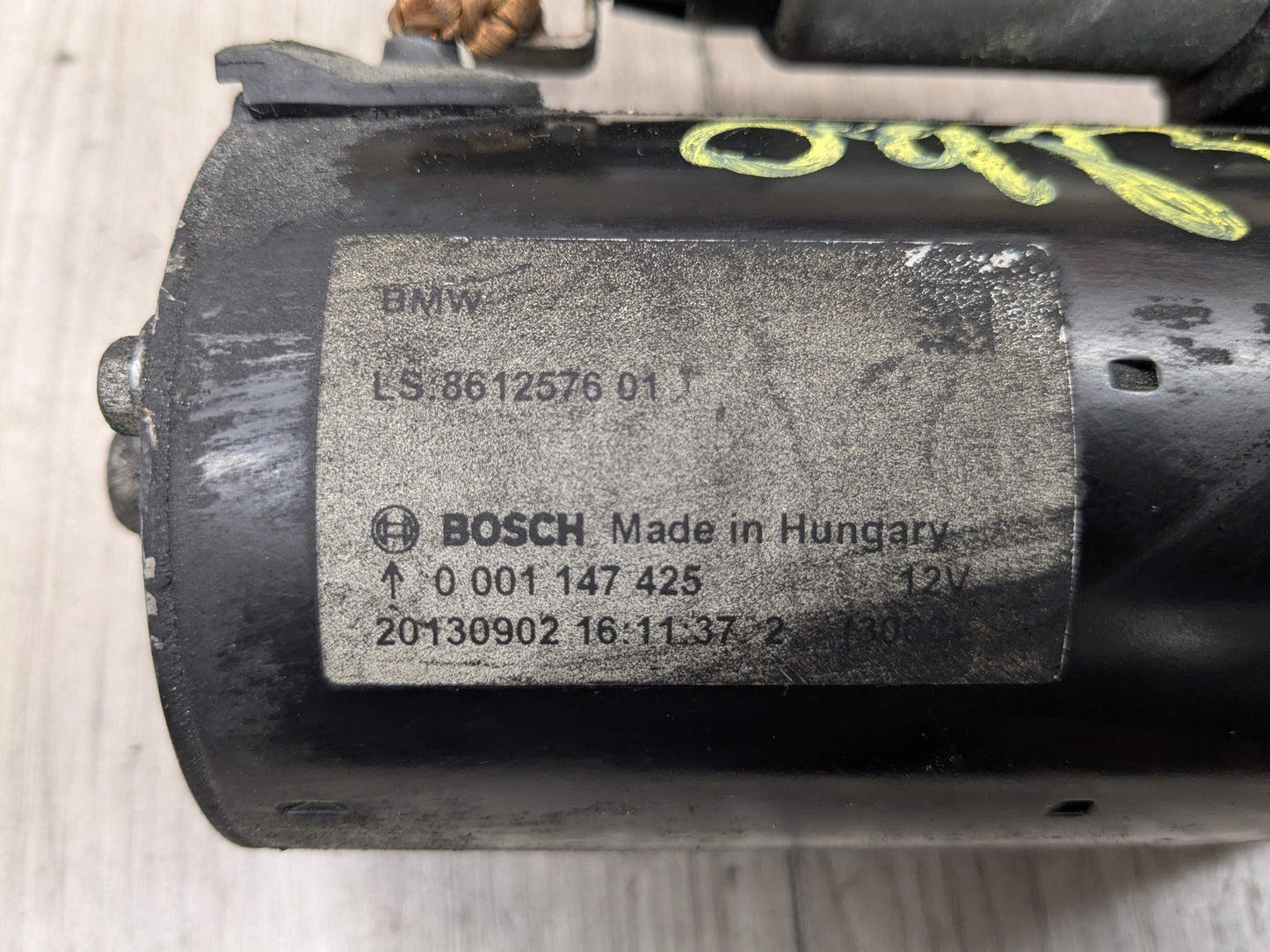 OEM BMW F10 F22 F25 F30 F32 F36 320 328 428 Engine N20 N26 Starter Motor BOSCH