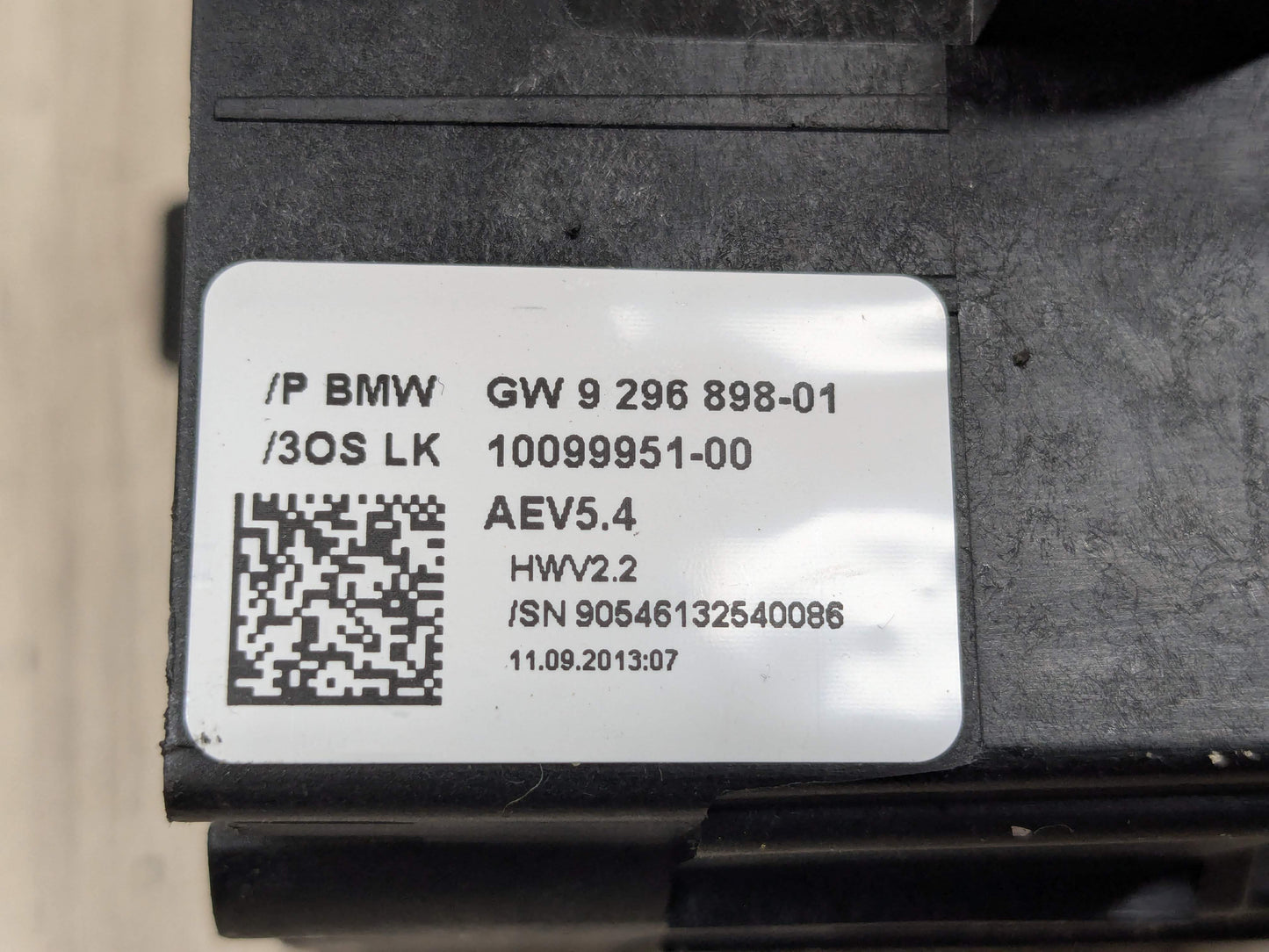 OEM BMW F22 F30 F32 F36 Auto Transmission SPORT Shifter Gear Selector Switch