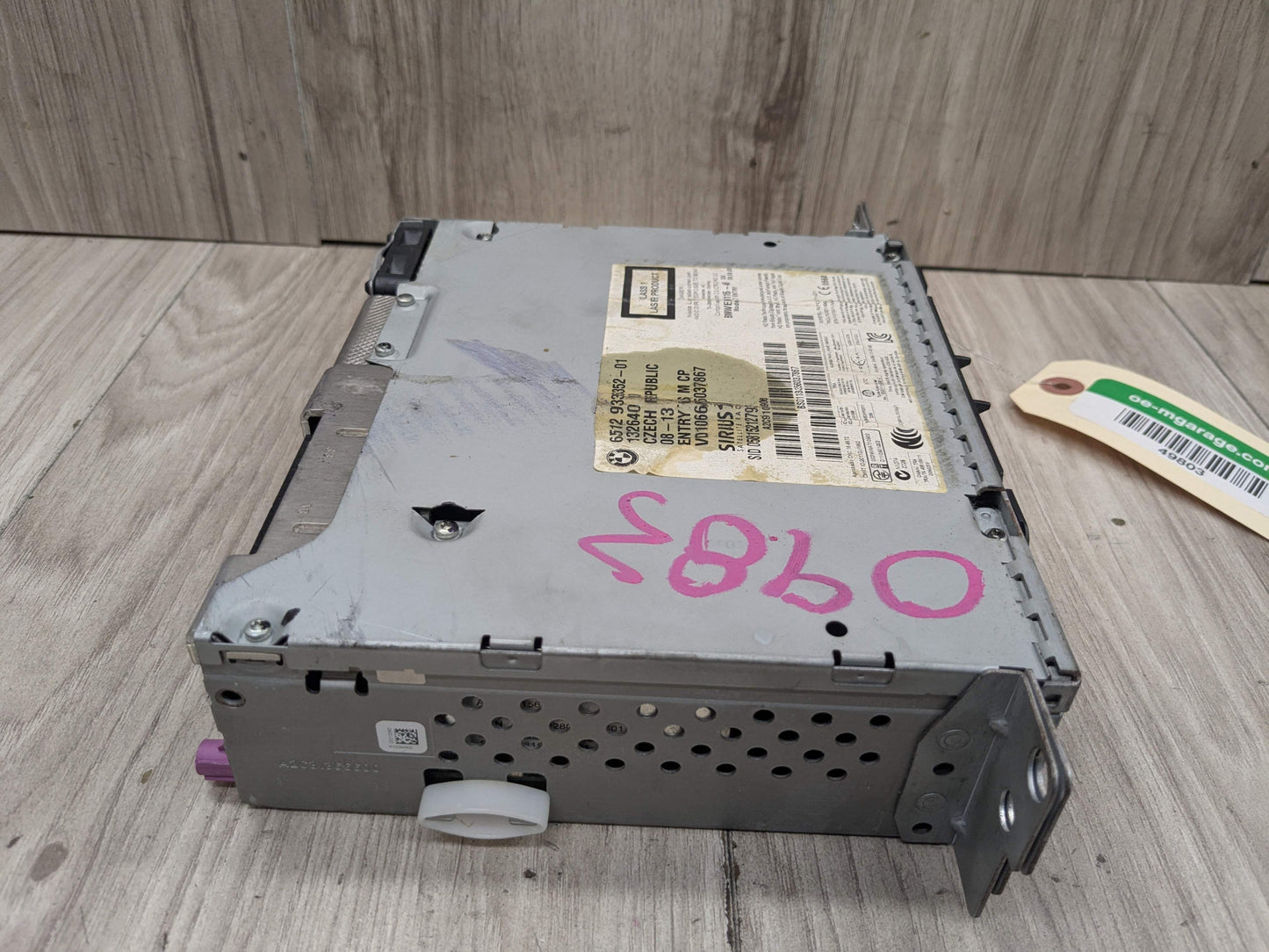 12-15 OEM BMW F22 F30 F32 328 428 Radio Audio Media CD Professional Disc Player