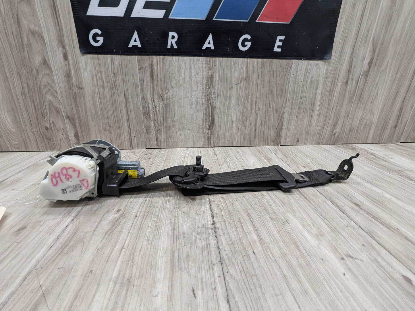 14-20 OEM BMW F22 F32 F82 M4 430 440 Front Left Driver Seatbelt Retractor Black