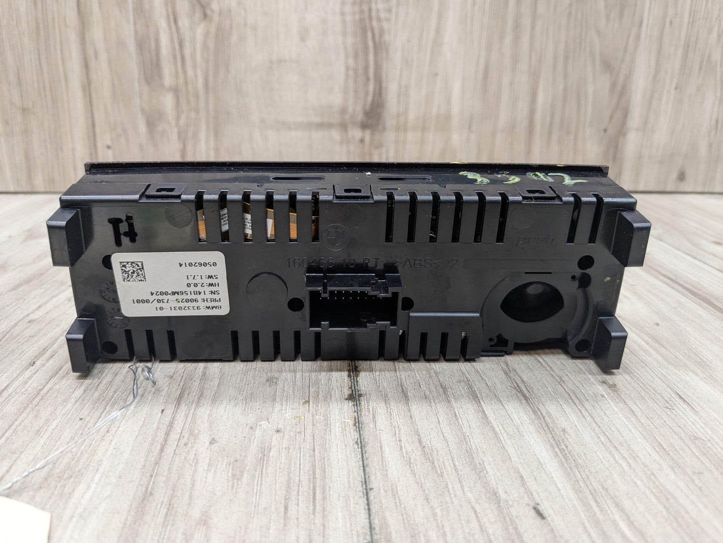 14-19 OEM BMW F15 F16 F85 F86 X5 X6 Rear AC Heater Control Panel Switch