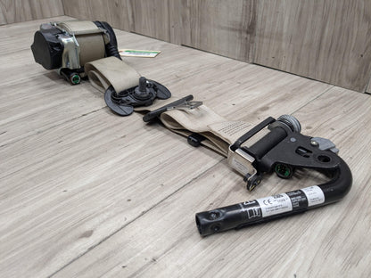 OEM BMW F15 F16 X5 X6 Front Right Passenger Seat Belt Seatbelt Retractor Beige