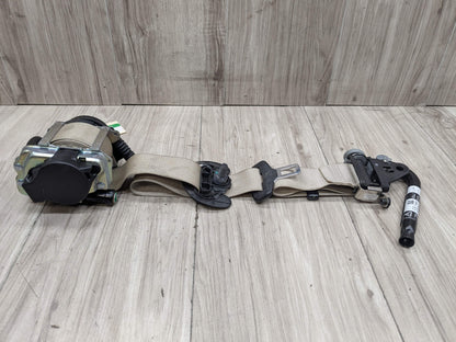 OEM BMW F15 F16 X5 X6 Front Right Passenger Seat Belt Seatbelt Retractor Beige