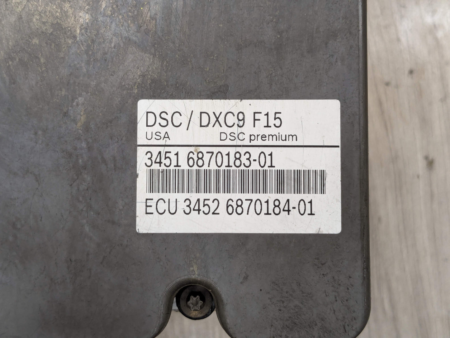 14-18 OEM BMW F15 X5 F85 ABS Brake Pump Anti Lock DSC Dynamic Stability Control