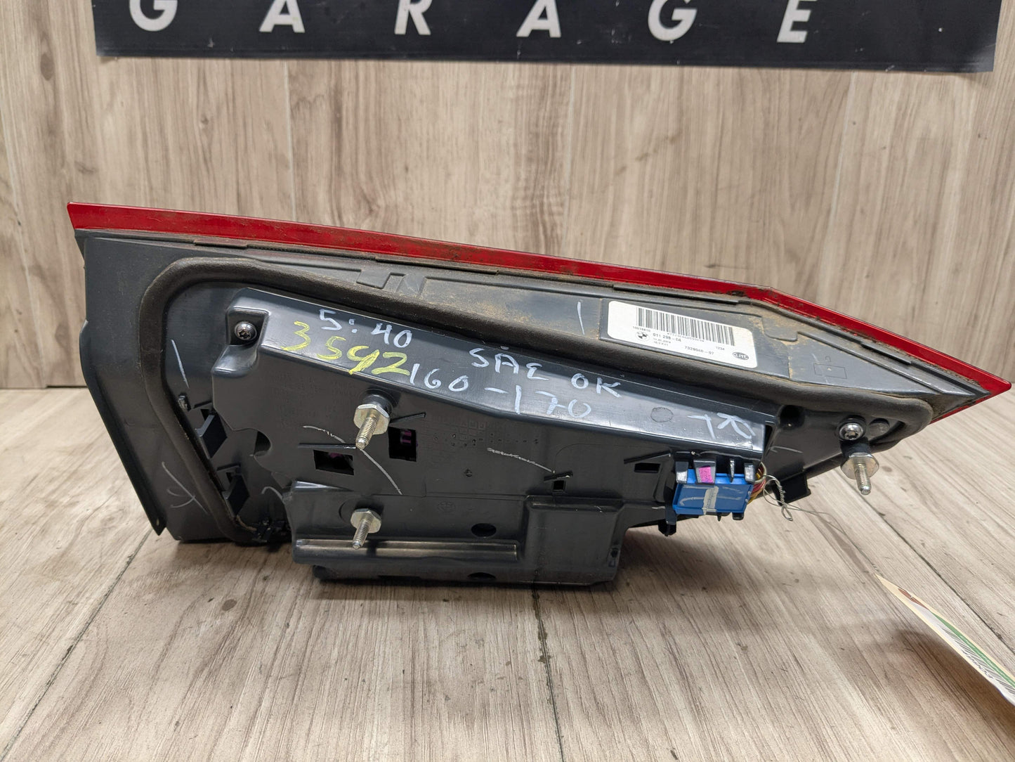 14-18 OEM BMW F15 F85 X5 X5M Rear Right Passenger Trunk Inner Stop Tail Light
