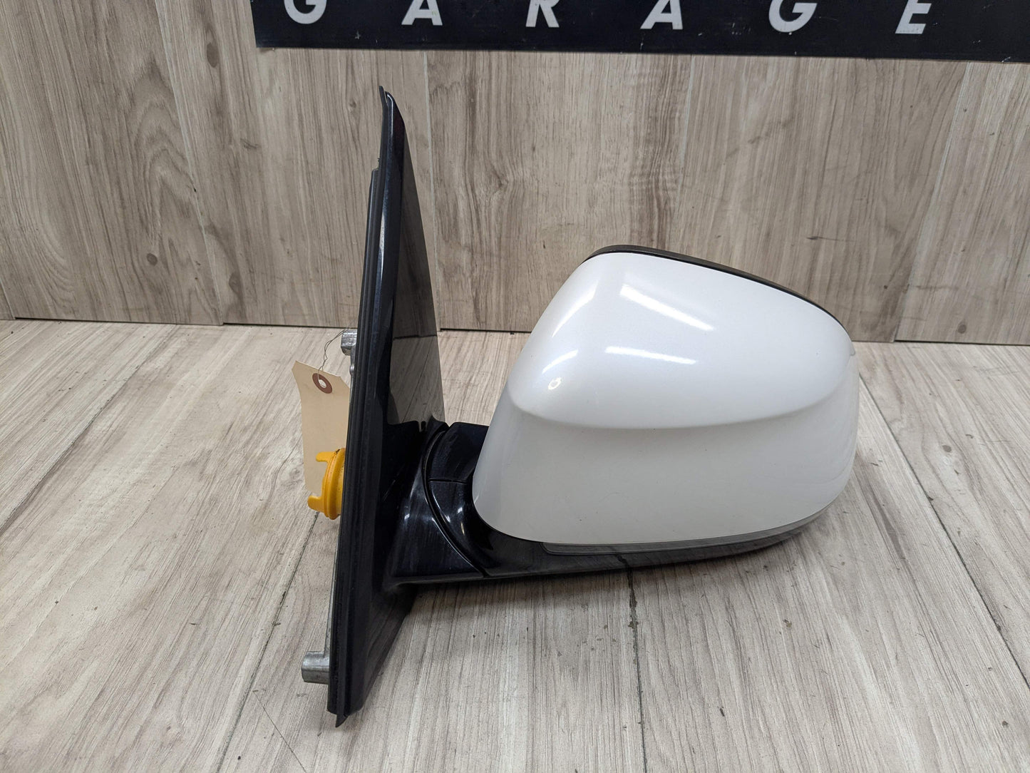 14-18 OEM BMW F15 X5 Left Driver Mirror Auto Dip Heated Shadow Line White