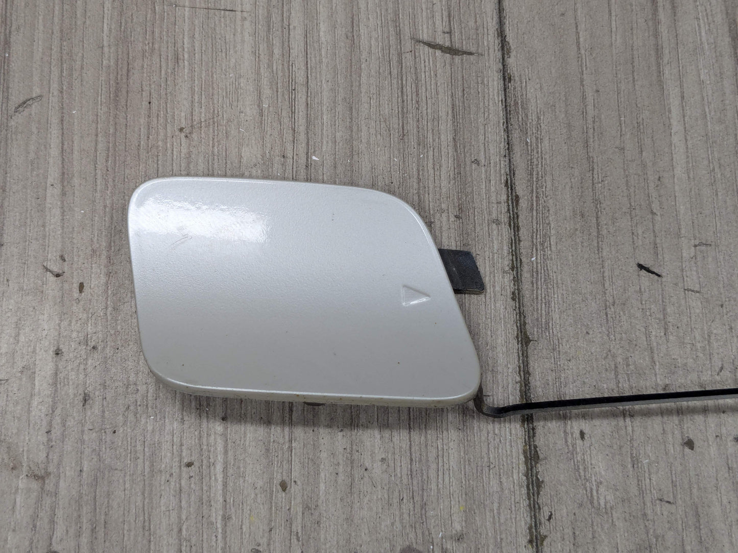 14-18 OEM BMW F15 X5 REAR Bumper Tow Hook Cover White A96!
