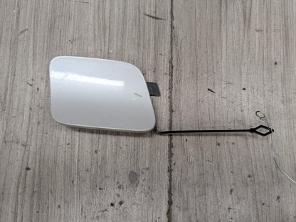14-18 OEM BMW F15 X5 REAR Bumper Tow Hook Cover White A96!