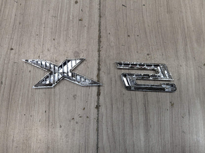 14-18 OEM BMW F15 X5 Rear Trunk Lide X5 Badge Emblem