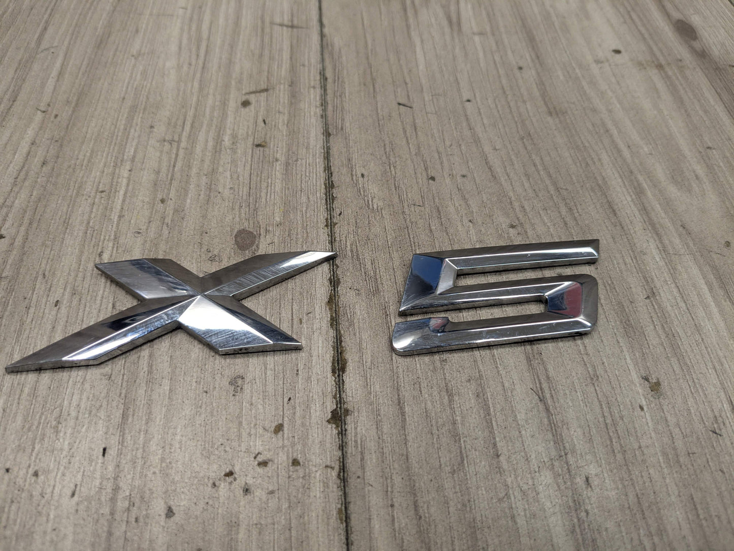 14-18 OEM BMW F15 X5 Rear Trunk Lide X5 Badge Emblem