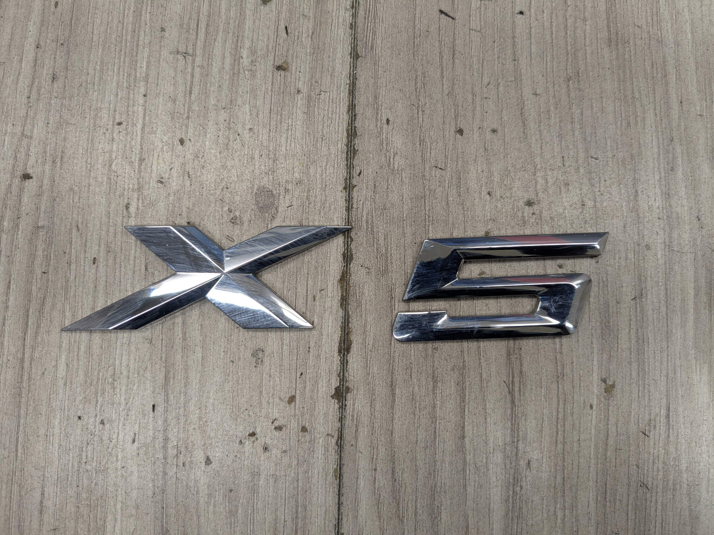 14-18 OEM BMW F15 X5 Rear Trunk Lide X5 Badge Emblem