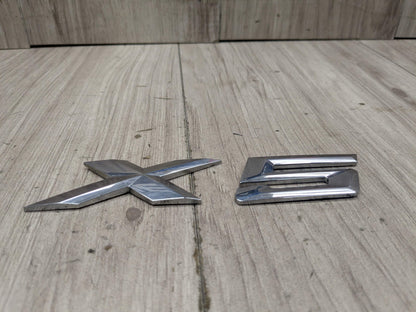 14-18 OEM BMW F15 X5 Rear Trunk Lide X5 Badge Emblem
