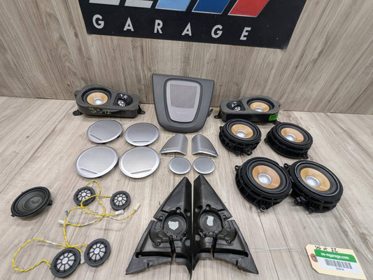 OEM BMW F15 F16 F85 X5 X6 M Audio Sound Speakers Bang & Olufsen SET 22pc