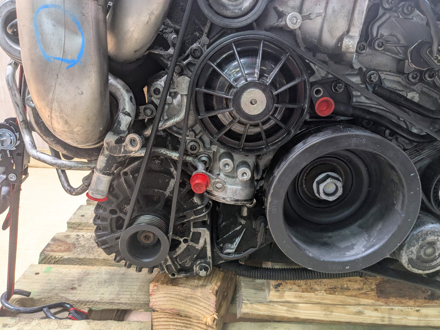 11-20 Mercedes W212 E550 S550 RWD M278 4.6L V8 Engine Motor Assembly OEM 100k