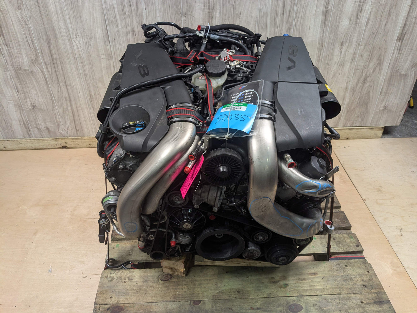 11-20 Mercedes W212 E550 S550 RWD M278 4.6L V8 Engine Motor Assembly OEM 100k