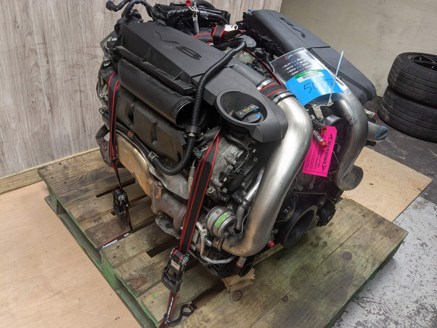 11-20 Mercedes W212 E550 S550 RWD M278 4.6L V8 Engine Motor Assembly OEM 100k