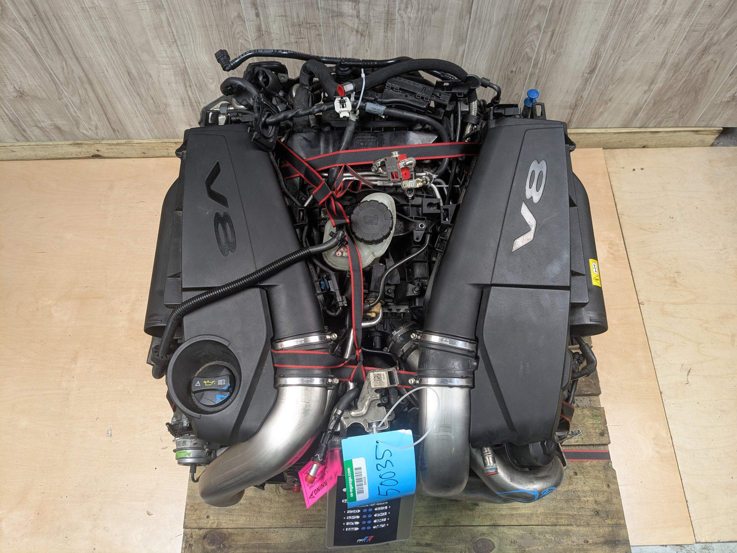 11-20 Mercedes W212 E550 S550 RWD M278 4.6L V8 Engine Motor Assembly OEM 100k
