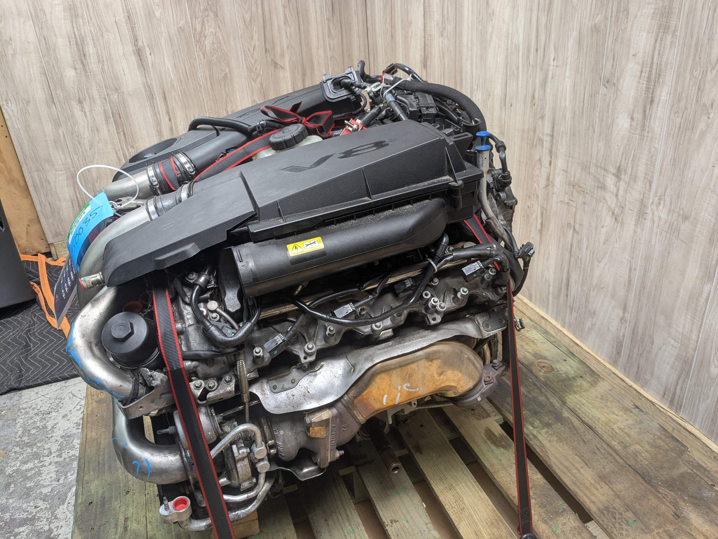 11-20 Mercedes W212 E550 S550 RWD M278 4.6L V8 Engine Motor Assembly OEM 100k