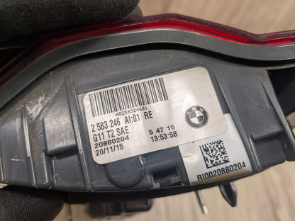 16-19 OEM BMW G11 G12 740 750 Rear Right Passenger Trunk Inner Stop Tail Light