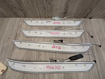 16-19 OEM BMW G11 G12 OEM Door Sills M Trim Illuminated Entry Panels Kit SET*