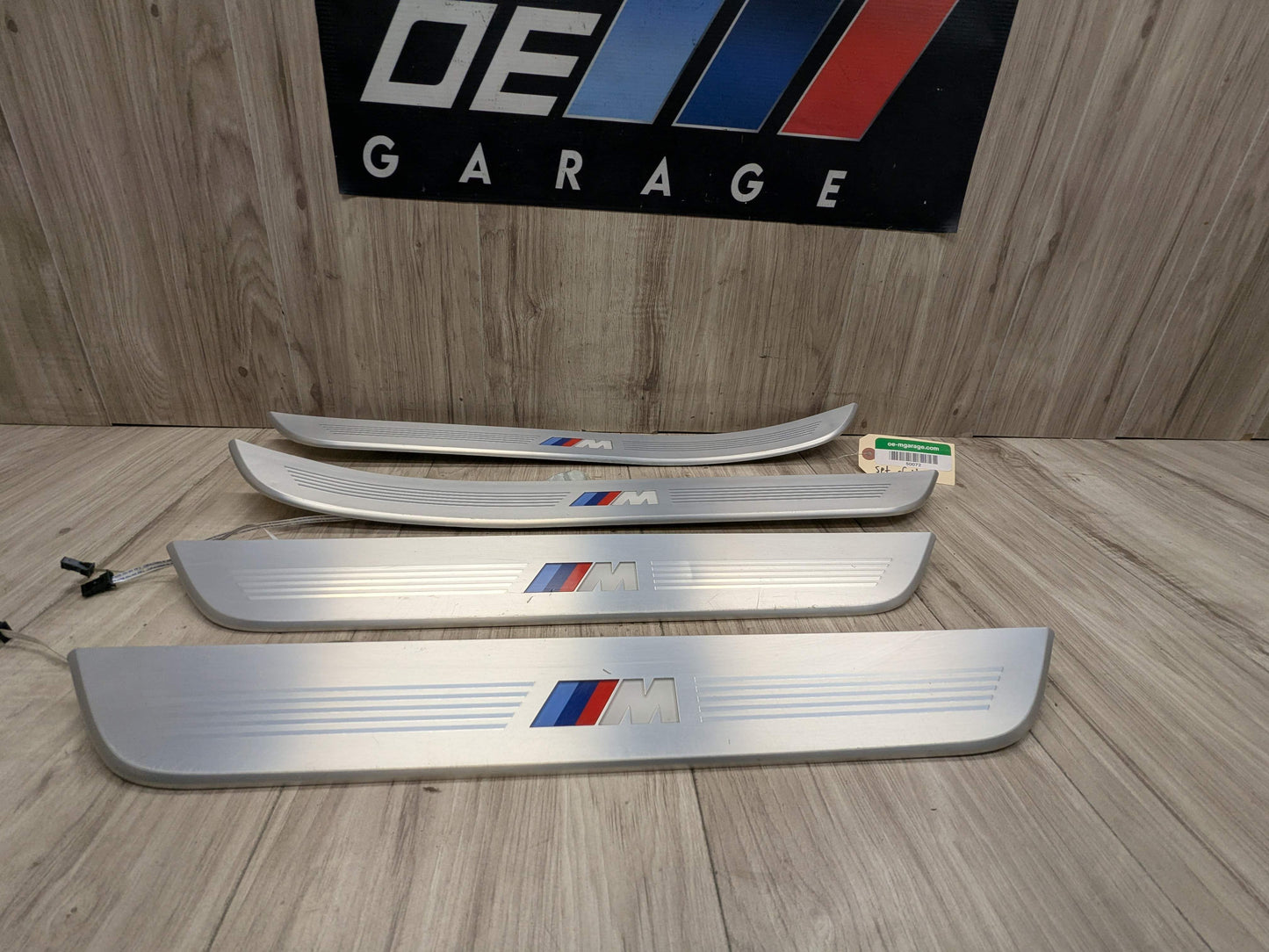 16-19 OEM BMW G11 G12 OEM Door Sills M Trim Illuminated Entry Panels Kit SET*