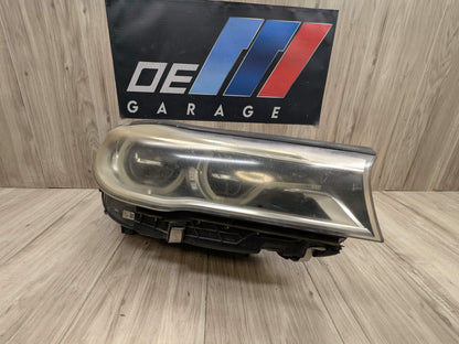 16-19 OEM BMW G12 740 750 Right Passenger LED ICON Adaptive Headlight COMPLETE