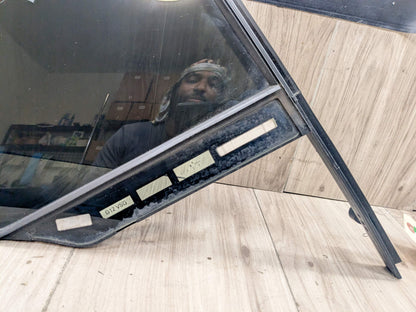 16-19 OEM BMW G12 750 Sedan Rear Left Driver Side Quarter Window Glass