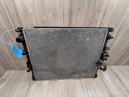 16-19 OEM BMW G11 G12 G30 750 M550iX Auxiliary Coolant Radiator N63R