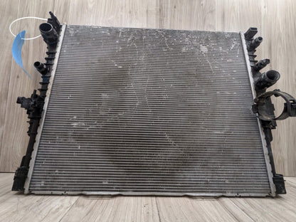 16-19 OEM BMW G11 G12 G30 750 M550iX Auxiliary Coolant Radiator N63R