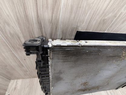 16-19 OEM BMW G11 G12 G30 750 M550iX Auxiliary Coolant Radiator N63R